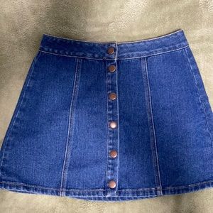 Brandy Melville Jean Skirt, size 26